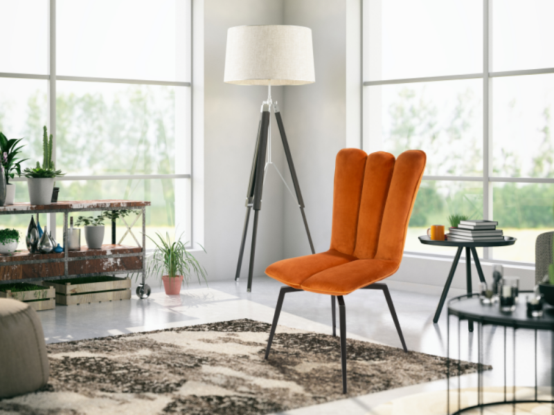Chaise FLOWER pivotante 