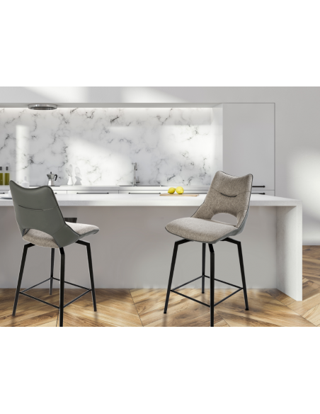 Tabouret de bar FURTIF pivotant 