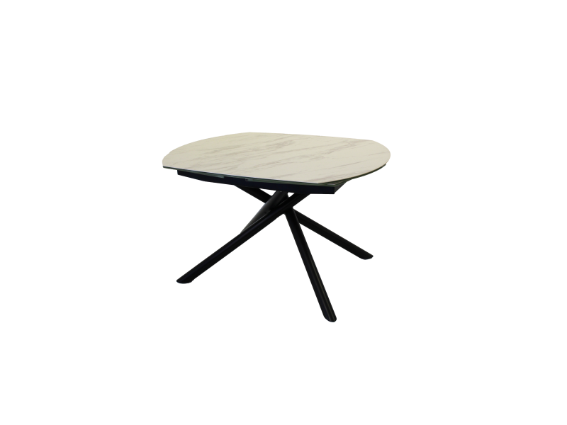 STAN - Table de séjour 2 allonges de 30 cm 