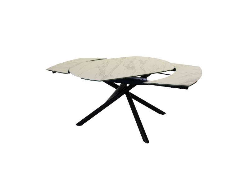 STAN - Table de séjour 2 allonges de 30 cm 