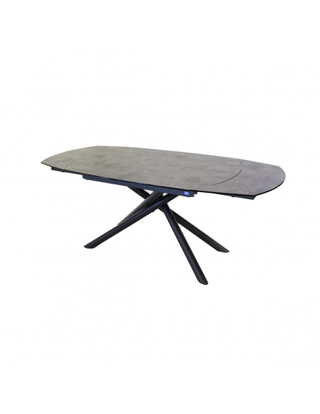 STAN - Table de séjour 2 allonges de 30 cm 