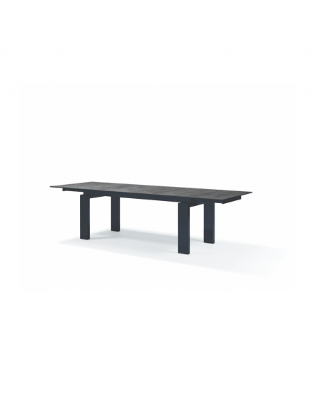 STELLA - Table de séjour 1 allonge centrale de 90cm 