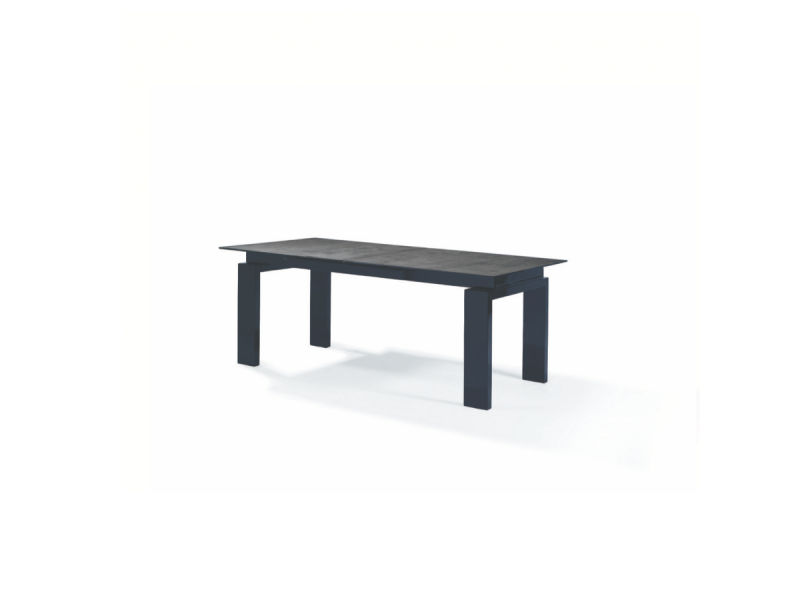 STELLA - Table de séjour 1 allonge centrale de 90cm 