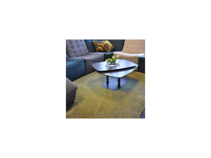 KILLIAN - Table basse plateaux pivotant 
