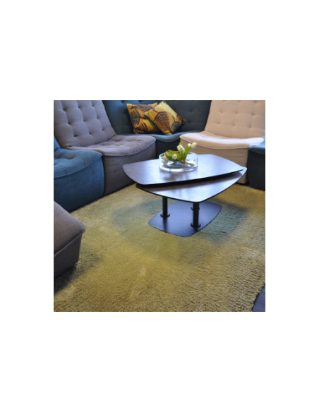 KILLIAN - Table basse plateaux pivotant 