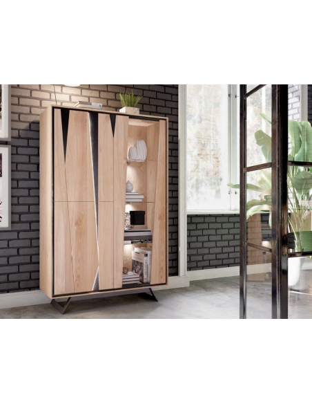 CLARKS - Vitrine 3 portes avec éclairage 