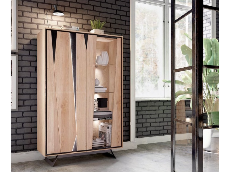 CLARKS - Vitrine 3 portes avec éclairage 