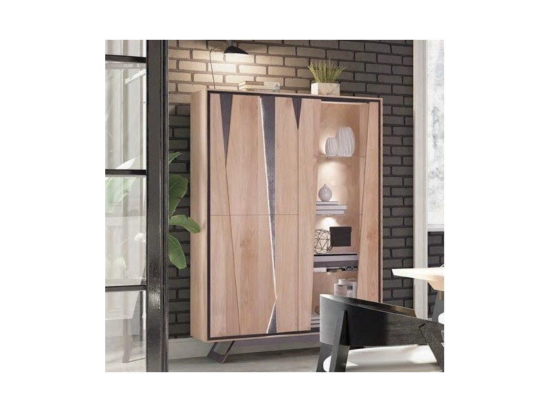 CLARKS - Vitrine 3 portes avec éclairage 