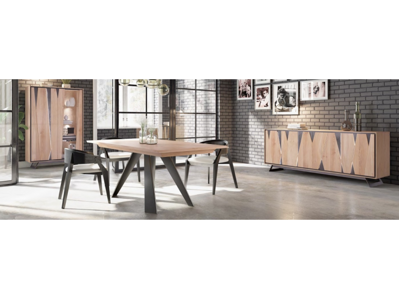 CLARKS - Vitrine 3 portes avec éclairage 