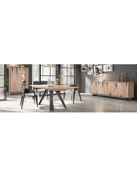 CLARKS - Vitrine 3 portes avec éclairage 