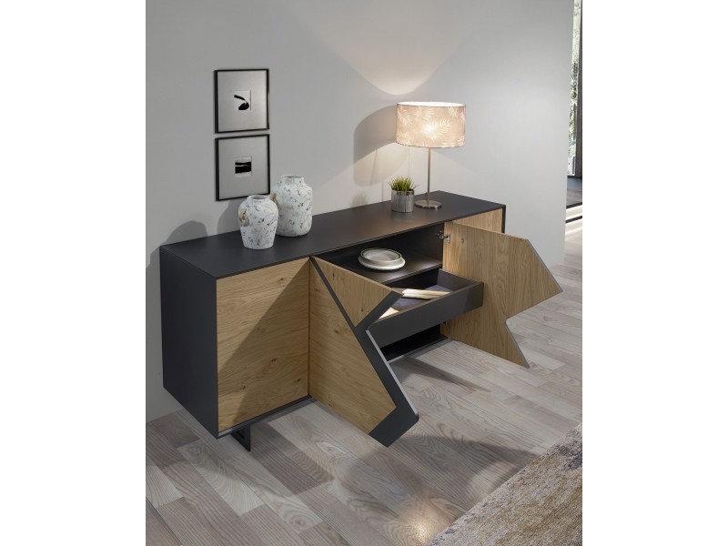 COSTA - Enfilade 4 portes 210cm 