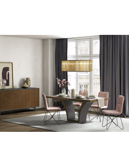 MERCURE - Ensemble 4 chaises GERES 