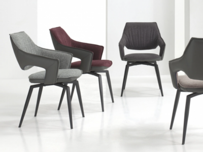 VEDEL - Chaise pivotante 