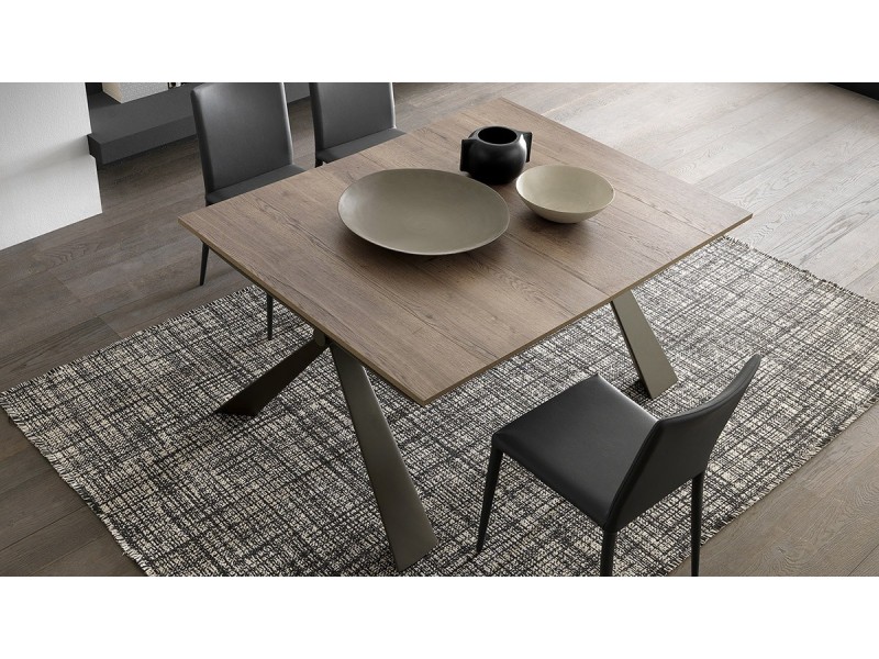 LIVA - Console extensible 5 allonges de 50cm 