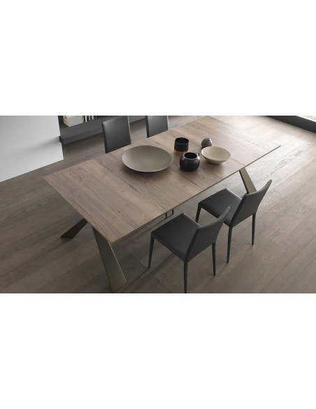 LIVA - Console extensible 5 allonges de 50cm 