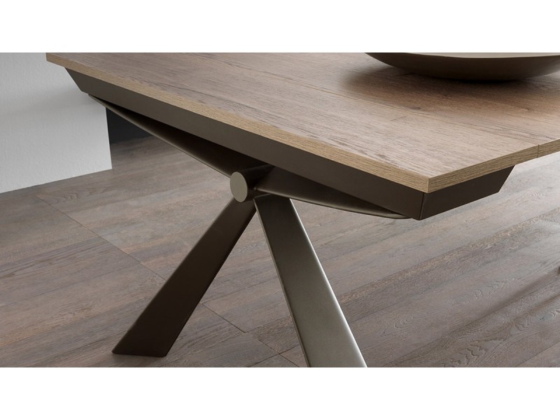 LIVA - Console extensible 5 allonges de 50cm 
