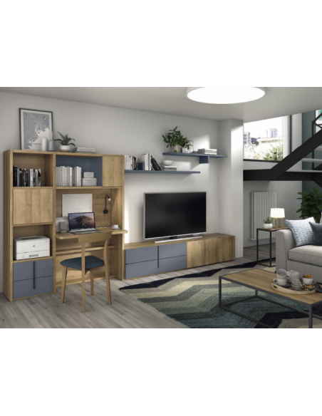 EVY - Ensemble bureaux meubles TV CLASS 