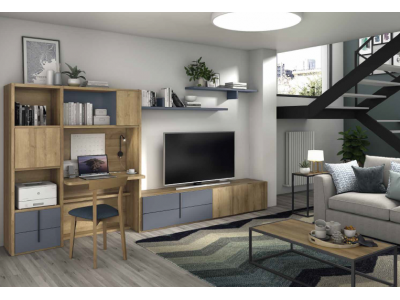 EVY - Ensemble bureaux meubles TV CLASS  2
