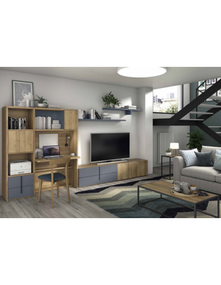 EVY - Ensemble bureaux meubles TV CLASS 
