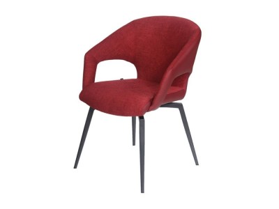 Chaise pivotante bi-matière MISTRAL  2