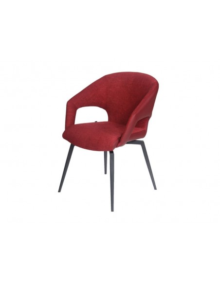 Chaise pivotante bi-matière MISTRAL 