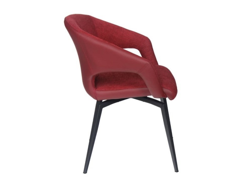 Chaise pivotante bi-matière MISTRAL 