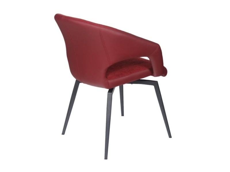 Chaise pivotante bi-matière MISTRAL 
