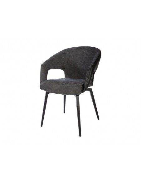 Chaise pivotante bi-matière MISTRAL 