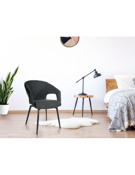 Chaise pivotante bi-matière MISTRAL 