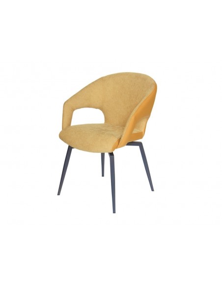 Chaise pivotante bi-matière MISTRAL 