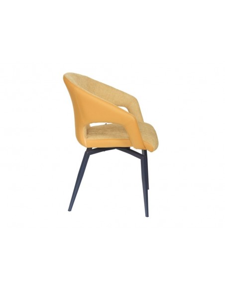 Chaise pivotante bi-matière MISTRAL 