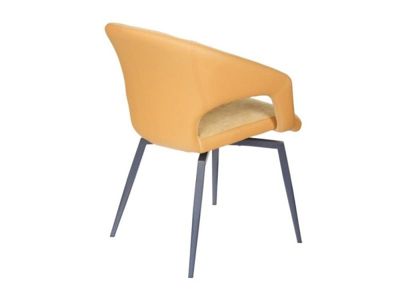 Chaise pivotante bi-matière MISTRAL 