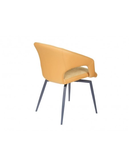 Chaise pivotante bi-matière MISTRAL 