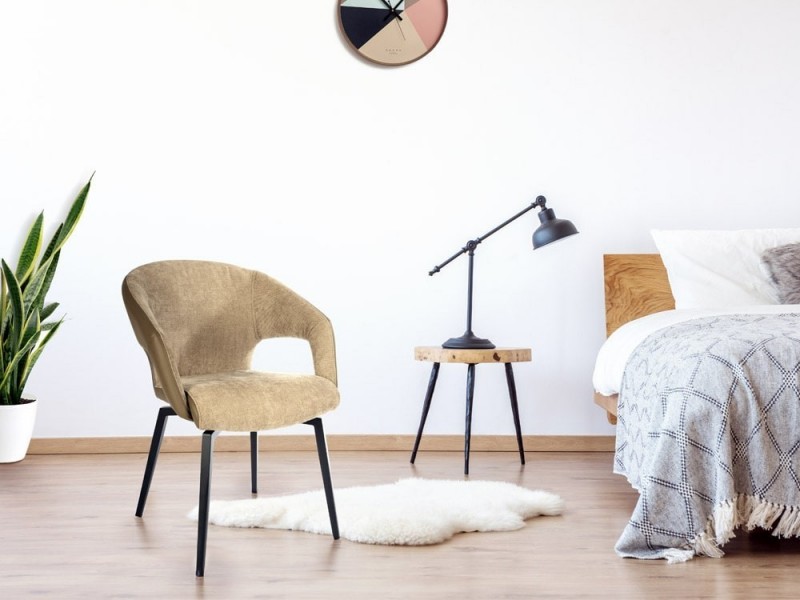 Chaise pivotante bi-matière MISTRAL 