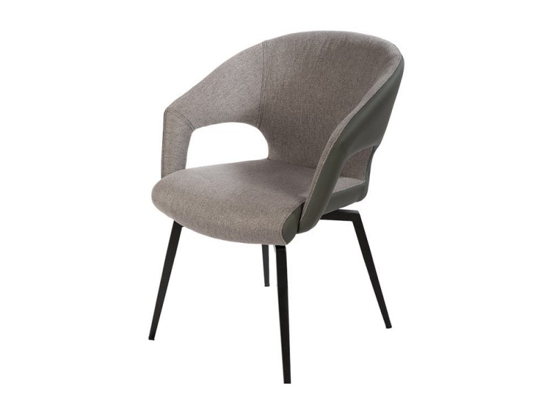 Chaise pivotante bi-matière MISTRAL 