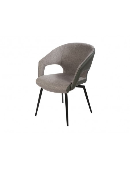 Chaise pivotante bi-matière MISTRAL 