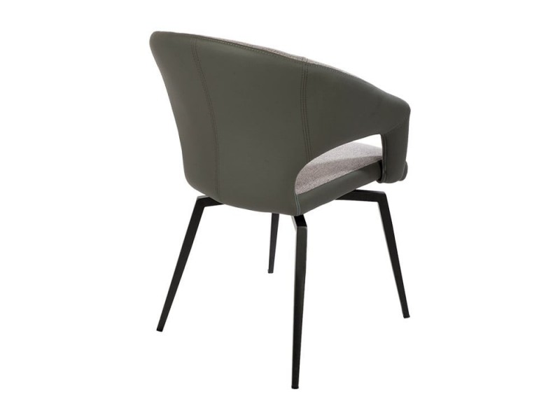 Chaise pivotante bi-matière MISTRAL 
