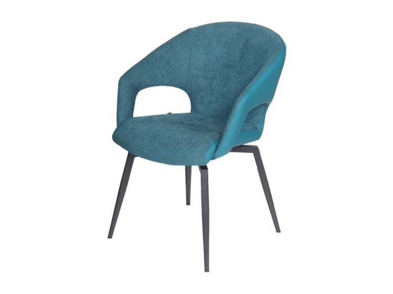 Chaise pivotante bi-matière MISTRAL 