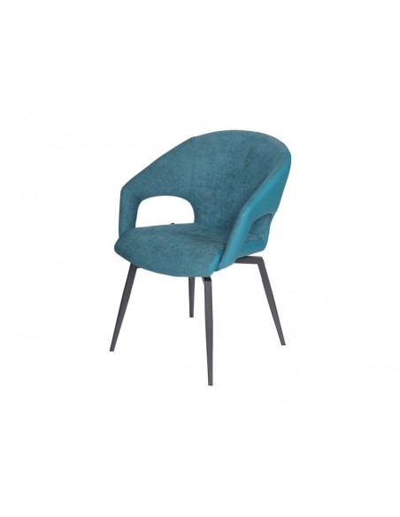Chaise pivotante bi-matière MISTRAL 