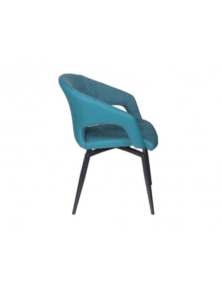 Chaise pivotante bi-matière MISTRAL 