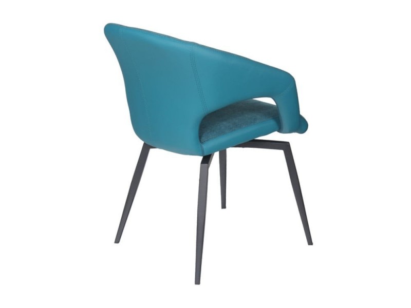 Chaise pivotante bi-matière MISTRAL 
