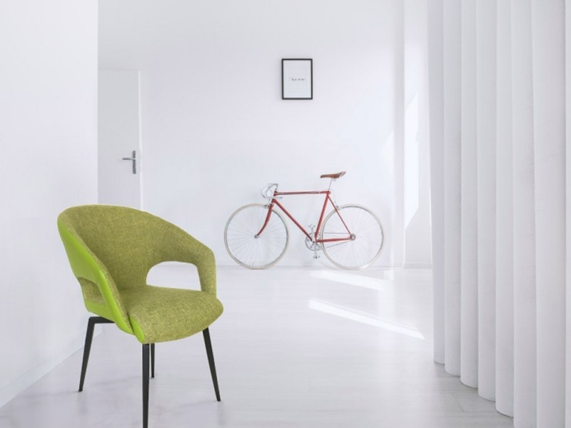 Chaise pivotante bi-matière MISTRAL 