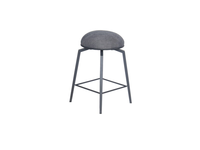 Tabouret de bar Macaron en tissu 