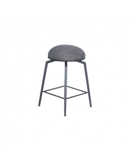 Tabouret de bar Macaron en tissu 