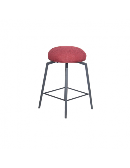 Tabouret de bar Macaron en tissu 