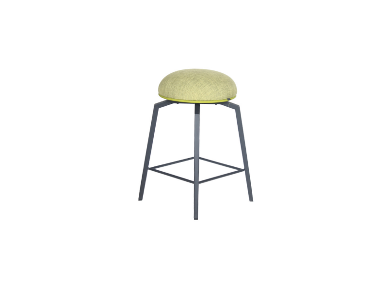 Tabouret de bar Macaron en tissu 