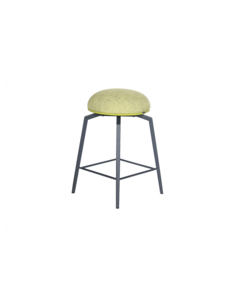 Tabouret de bar Macaron en tissu 