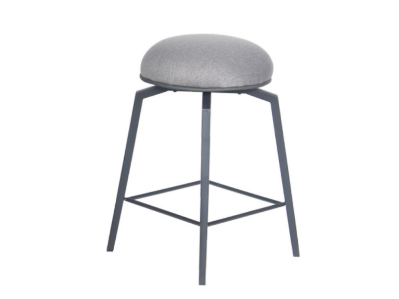 Tabouret de bar Macaron en tissu 
