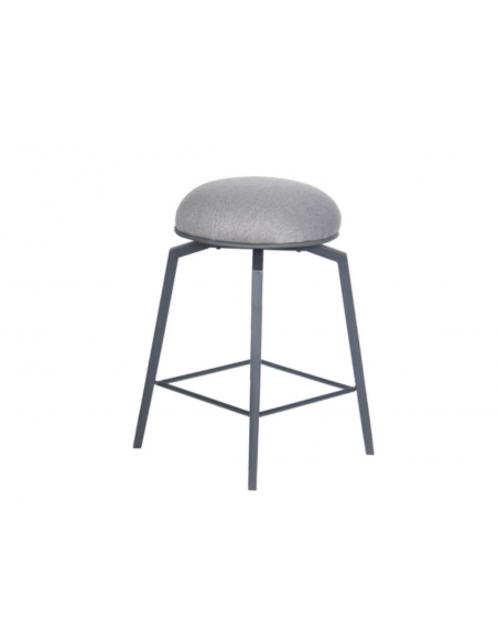 Tabouret de bar Macaron en tissu 