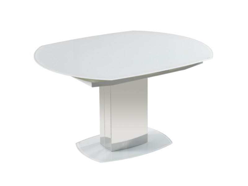 Table de séjour Jimmy Blanc Verre Trempé 